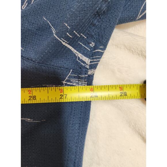 Croft & Barrow Quick Dry Shirt Mens 2XL XXL Blue Short Sleeve Gorpcore Ships - Picture 6 of 12